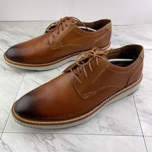 •Johnston Murphy trufoam men’s 13 M brown leather  hybrid comfort derby shoes Johnston & Murphy | Shoes | Johnston Murphy Trufoam Mens 3 M  main image 2
